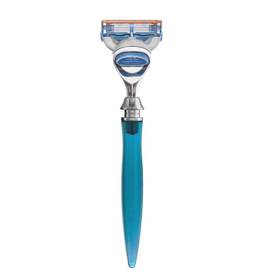 eShave Razor Blue Plastic - Fusion System