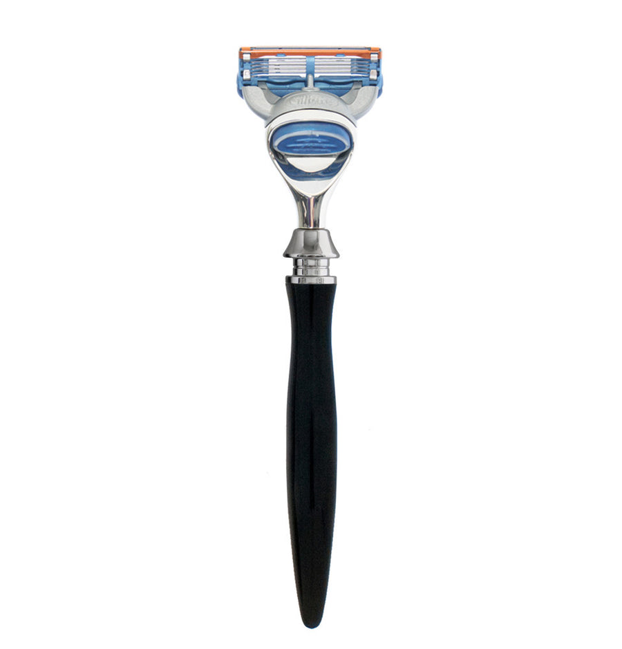 eShave Razor Black Plastic - Fusion Blade System