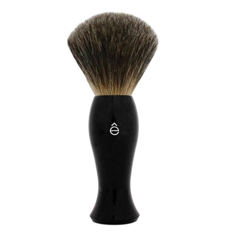 eShave Shave Brush Black - Fine Badger