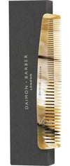 Daimon Barber Double Tooth Horn Comb