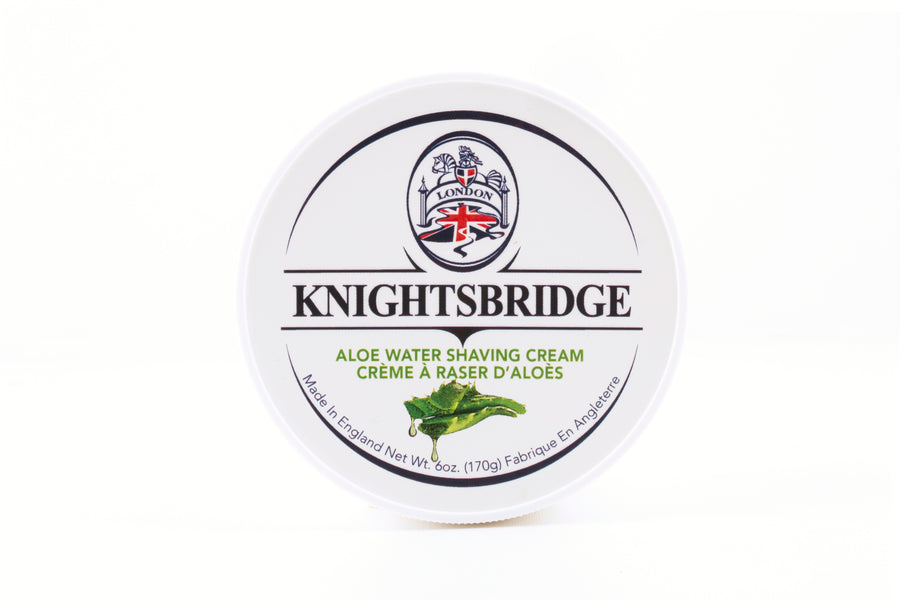 Knightsbridge Shaving Cream 170g - Aloe Water