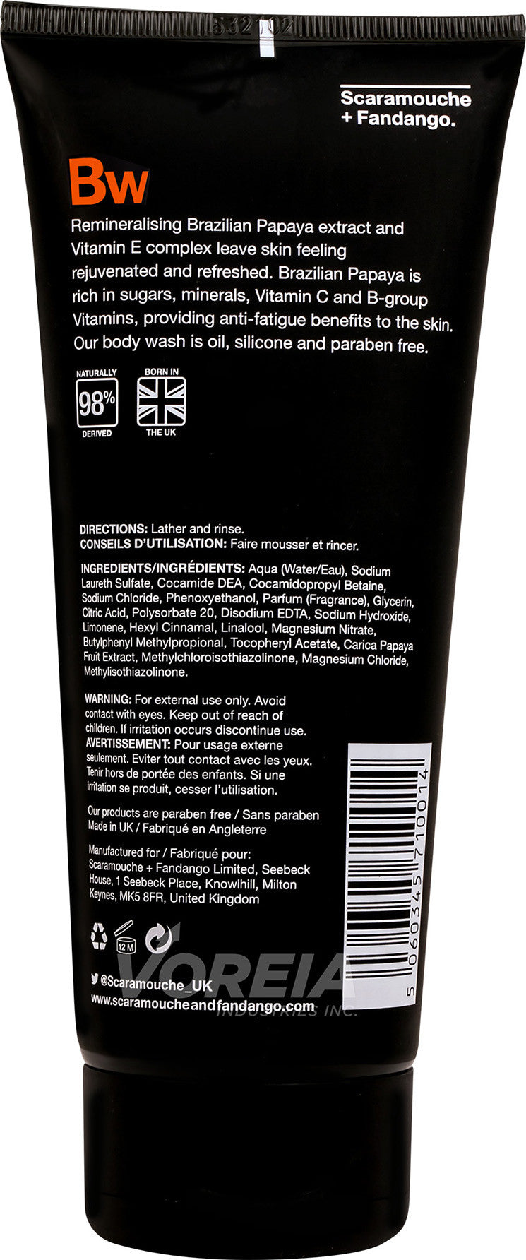 S&F - Body Wash - 200ml