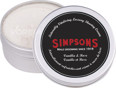 Simpsons - Shaving Cream 125ml -Van&Rose